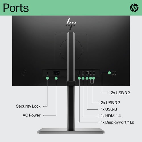 HP E22 G5 Elite 21.5 Inch FHD IPS LED Monitor